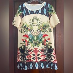 Chic Wish Floral Shift Dress